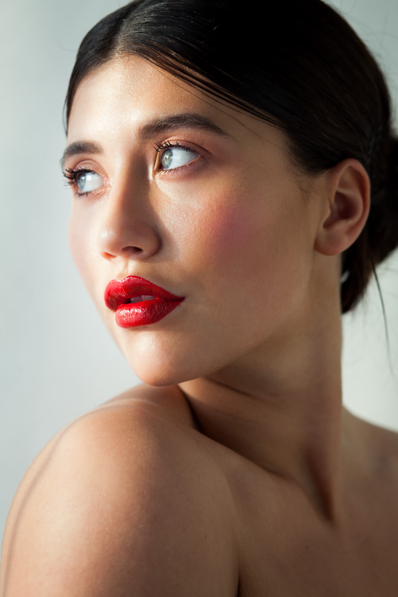 Red lips, Dorset- Beauty photographer